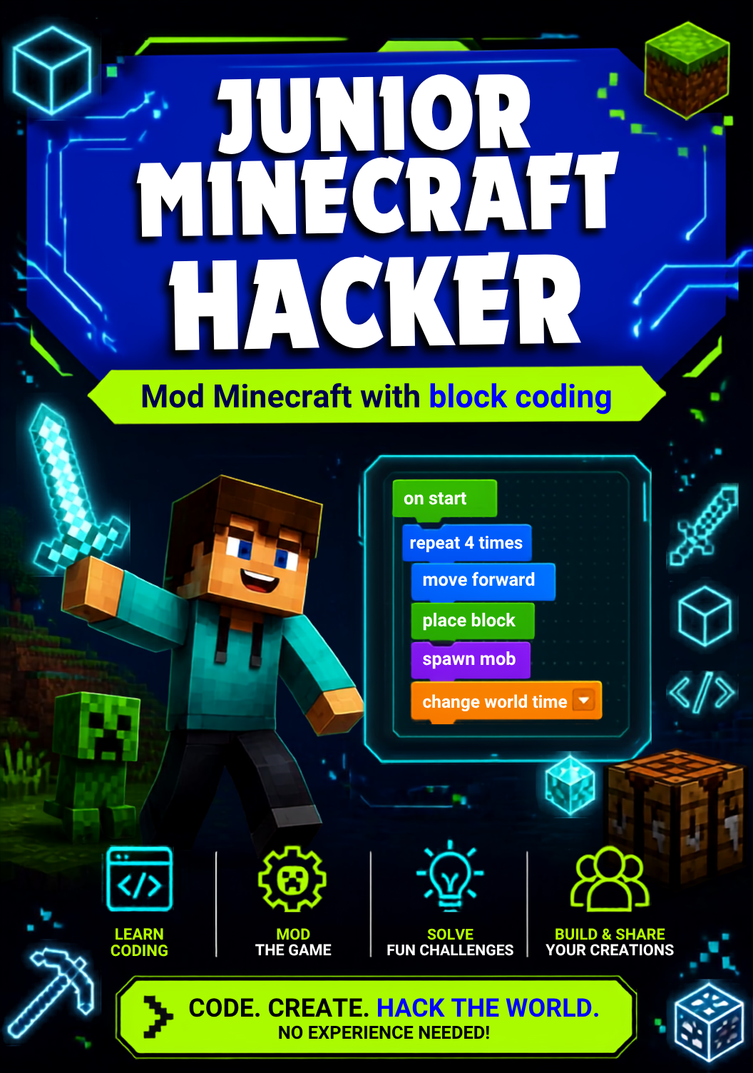 Junior Minecraft Hacker image 1